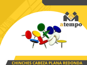 CHINCHES CABEZA PLANA REDONDA X 40 UNIDADES