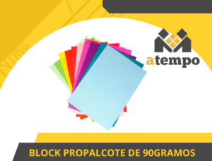BLOCK PROPALCOTE DE 90GRAMOS VARIOS COLORES