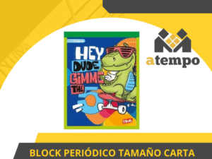BLOCK PERIÓDICO TAMAÑO CARTA
