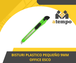 BISTURI PLASTICO PEQUEÑO 9MM