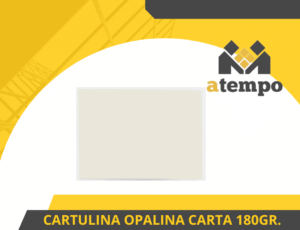 CARTULINA OPALINA CARTA 180GR.