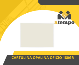 CARTULINA OPALINA OFICIO 180GR