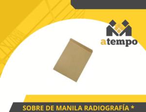 SOBRE DE MANILA RADIOGRAFÍA