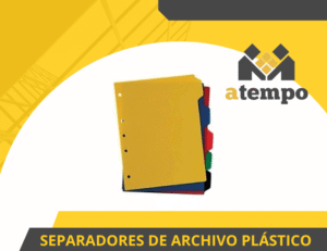 SEPARADORES DE ARCHIVO PLÁSTICO