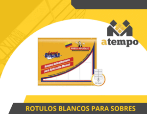 ROTULOS BLANCOS PARA SOBRES