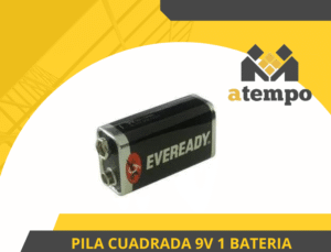 PILA CUADRADA 9V 1 BATERIA EVEREADY EXTRA DURACION