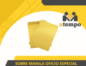 SOBRE MANILA OFICIO ESPECIAL (COLOR VERDOSO)