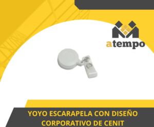 YOYO ESCARAPELA CON DISEÑO CORPORATIVO DE CENIT