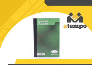 LIBRO DE ACTAS 100 HOJAS. TAMAÑO OFICIO