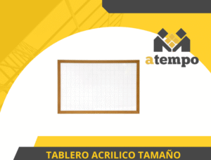 TABLERO ACRILICO TAMAÑO MEDIANO