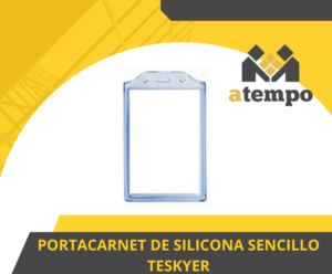 PORTACARNET DE SILICONA SENCILLO