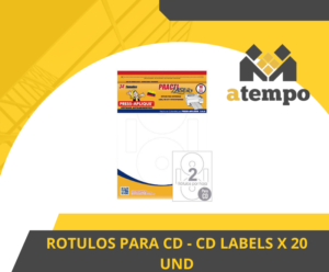ROTULOS PARA CD - CD LABELS X 20 UND